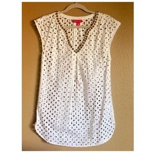 Lilly Pulitzer for Target eyelet tunic